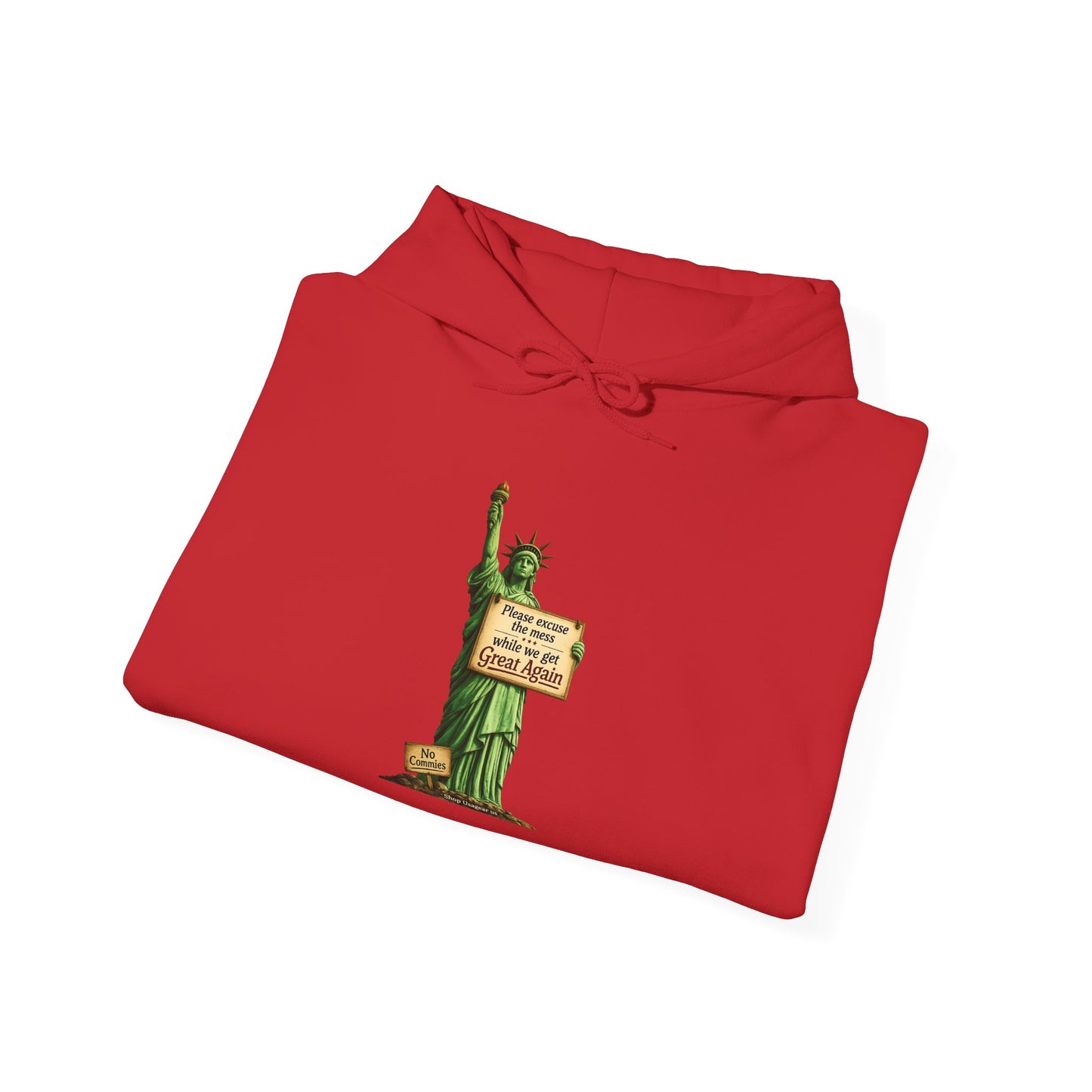 Hooded Sweatshirt Statue of Liberty