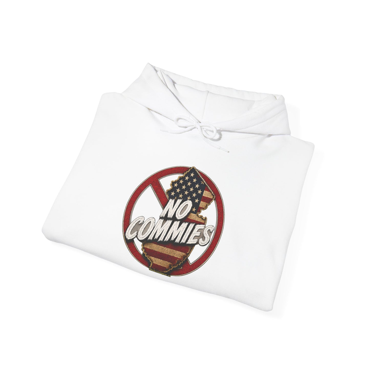 Hooded Sweatshirt NJ No Commies