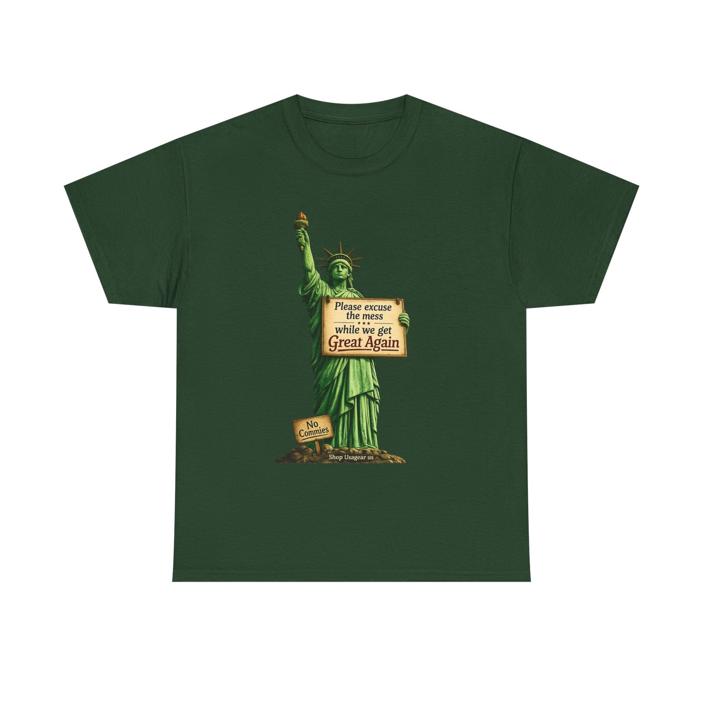 Excuse Statue of Liberty