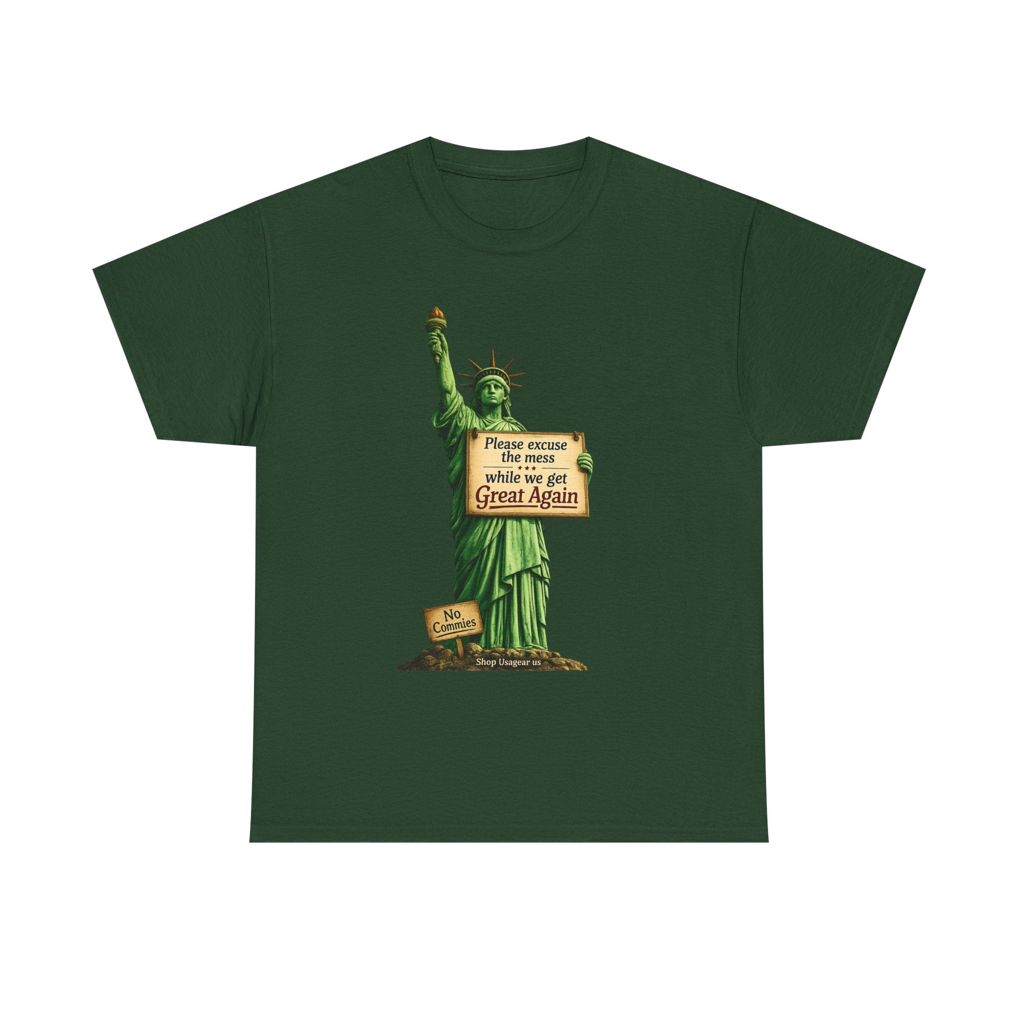 Excuse Statue of Liberty