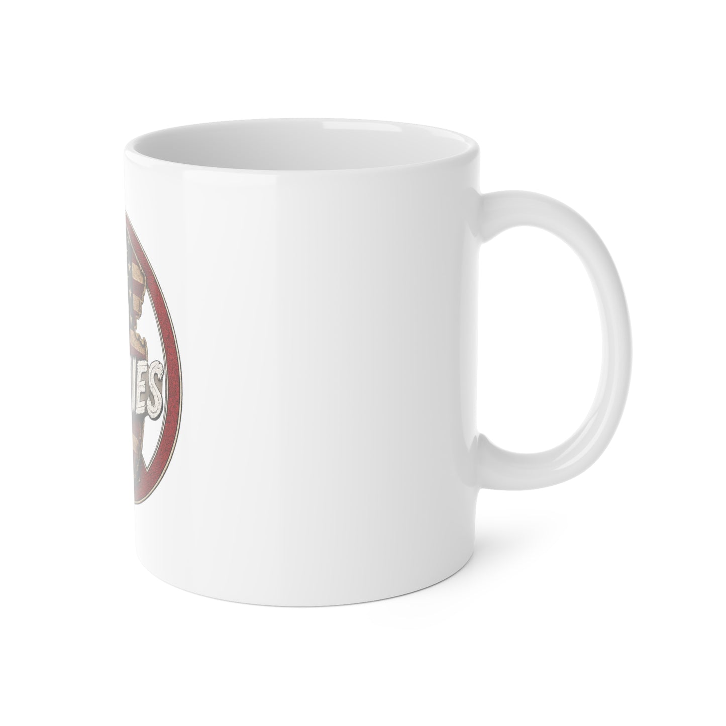 White Ceramic Mug No Commies