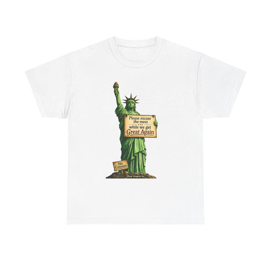 Excuse Statue of Liberty