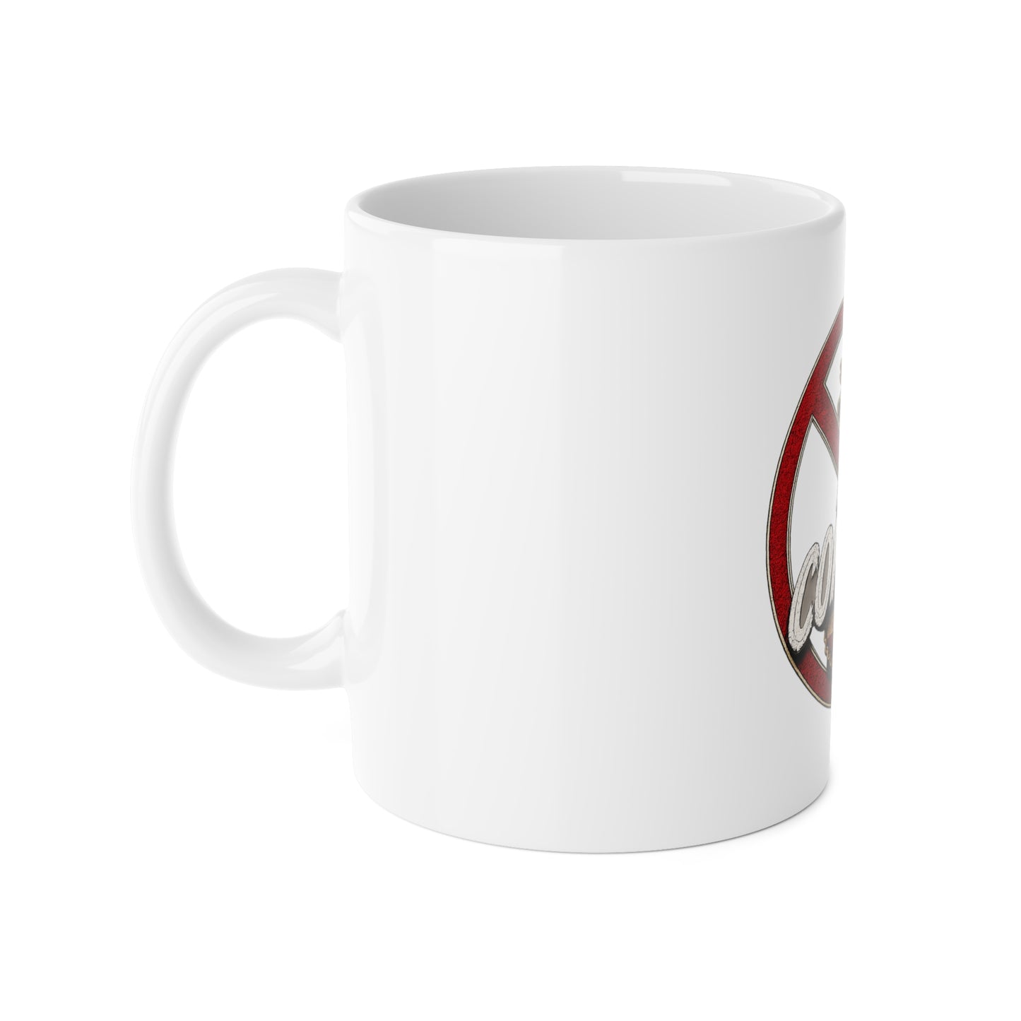 White Ceramic Mug No Commies