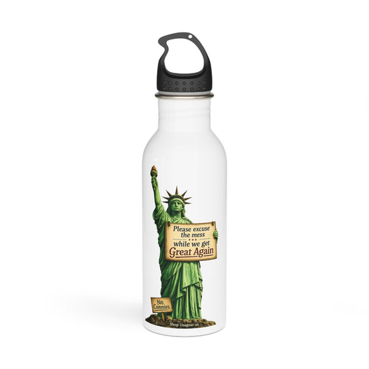 Stainless Steel Water Bottle Statue of Liberty
