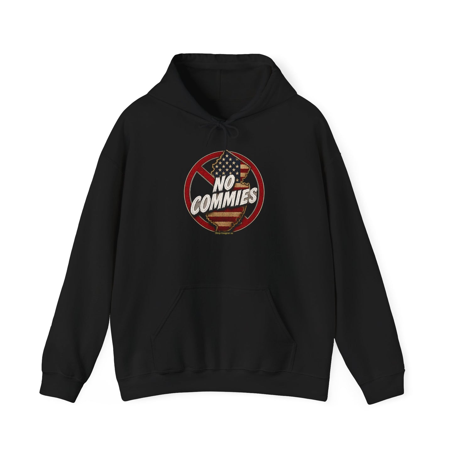 Hooded Sweatshirt NJ No Commies