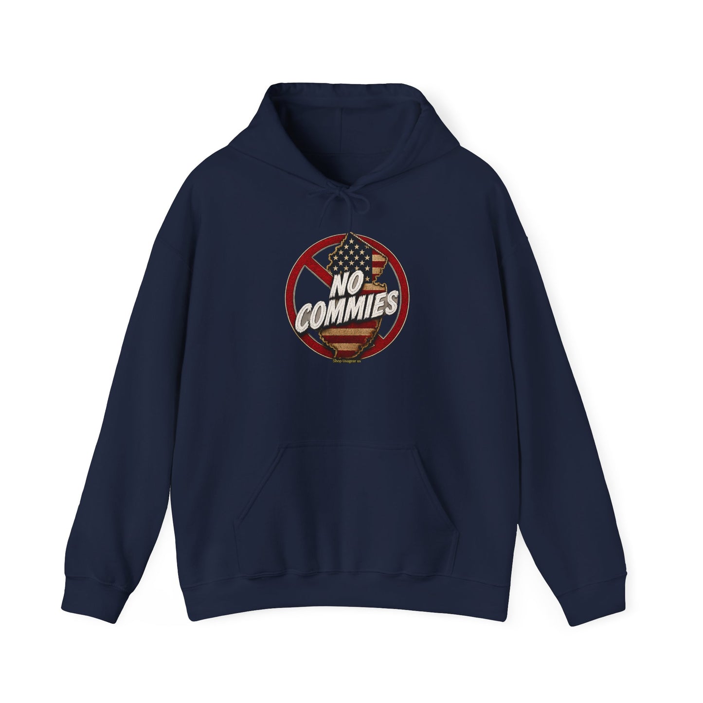 Hooded Sweatshirt NJ No Commies